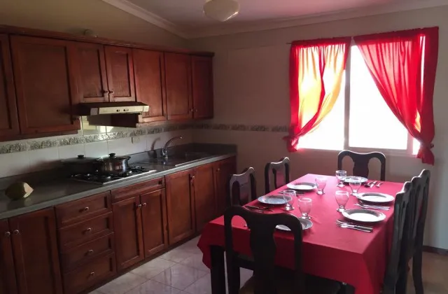 Villa Facal Punta Cana appartement cuisine salle a manger